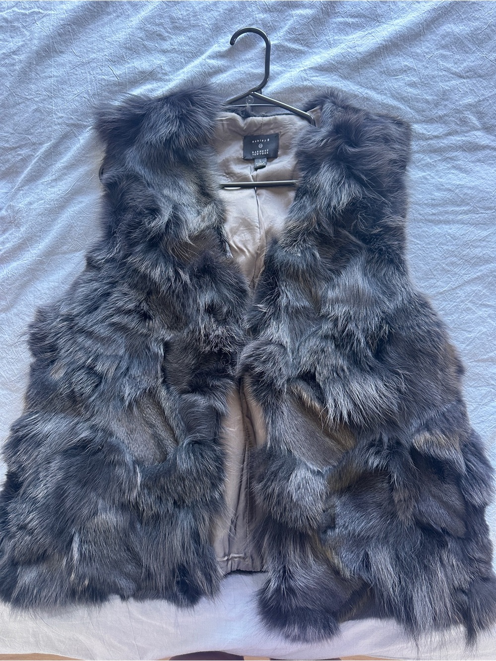 Barneys New York Ashley Fur Vest